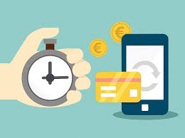 Hand exchanging cash for car keys - Instant payment